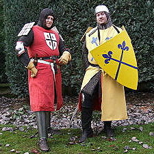 Die Herren Heinrich von Thorn und Theoderich von Rheinbach